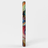 Funky Artsy Kleurrijke Paisley Floral Art Pattern Case-Mate iPhone Case (Achterkant/rechts)