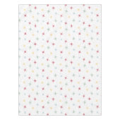 Funky Atomic Age Starburst Mid Mod Pattern Tafelkleed (Voorkant)