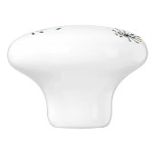 Funky Atomic Starburst midden eeuw Modern Keramische Knop (Zijkant)