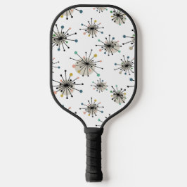 Funky Atomic Starburst midden midden eeuw modern p Pickleball Paddle