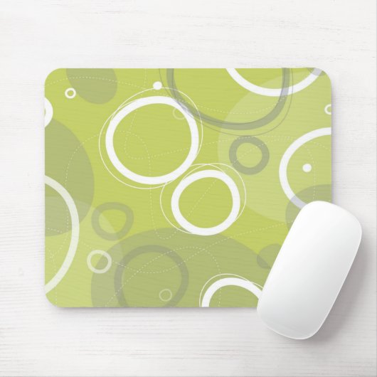Funky Atomic Style Mousepad Muismat (Met muis)