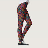 Funky Australian Dot Pattern Leggings (Rechts)