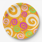 Funky background, bord (Voorkant)
