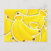 Funky banana briefkaart (Voorkant)