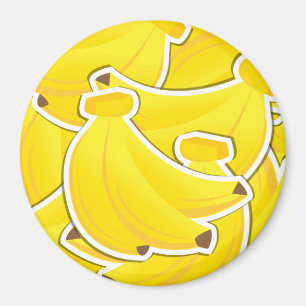 Funky bananen magneet