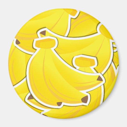 Funky bananen magneet (Voorkant)