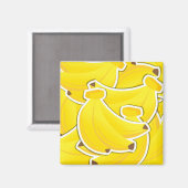 Funky bananen magneet (Voorkant / Achterkant)