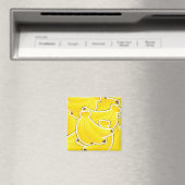 Funky bananen magneet (Insitu (Vaatwasser))