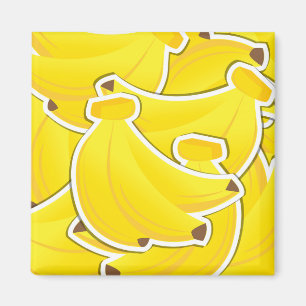 Funky bananen magneet