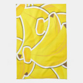 Funky bananen theedoek (Verticaal)