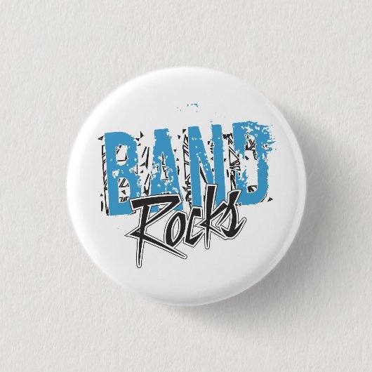 Funky Band Rocks Button (Voorkant)