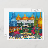 Funky Bangkok, Thailand Post Card Briefkaart (Voorkant / Achterkant)