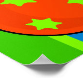 Funky Baubles Poster (Hoek)