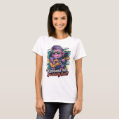 Funky Baviaan Rockstar T-shirt (Voorkant volledig)