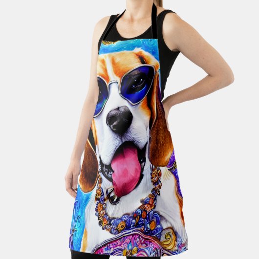 Funky Beagle Dog Schort (Insitu)