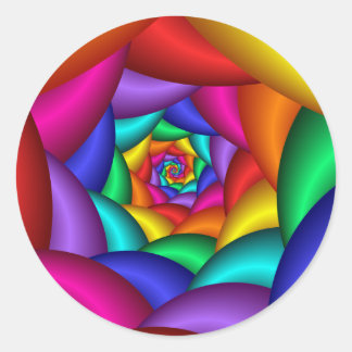 Funky Beats Ronde Sticker