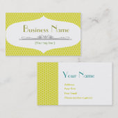 Funky Bee Business Card-sjabloon Visitekaartje (Voorkant / Achterkant)