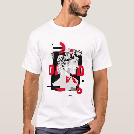 Funky-beeld T-shirt (Voorkant)