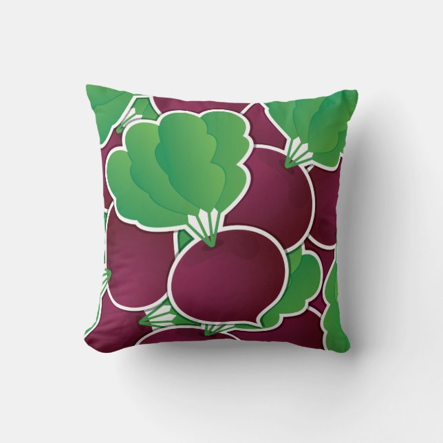 Funky beet kussen (Voorkant)