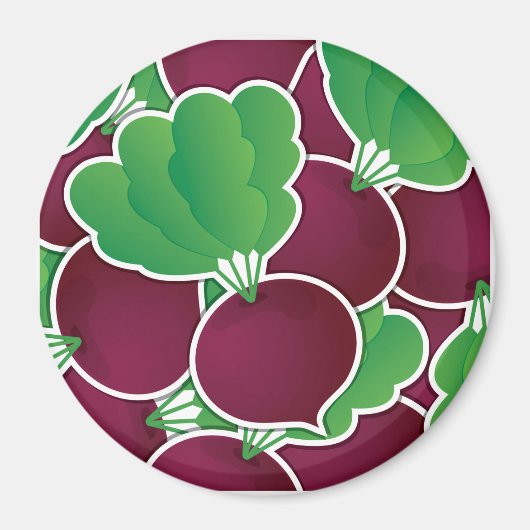 Funky beet magneet (Voorkant)