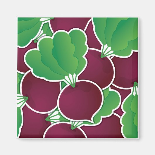 Funky beet magneet (Voorkant)