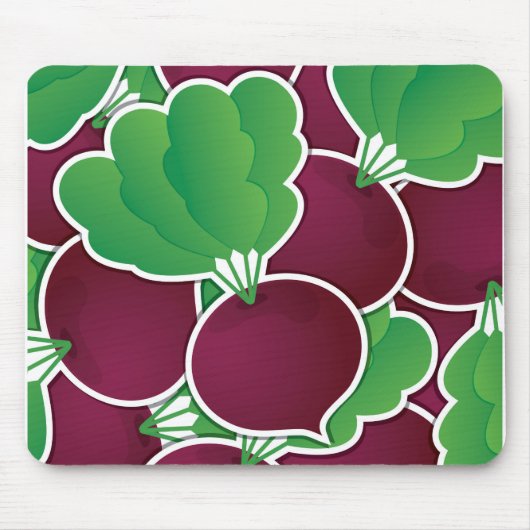 Funky beet muismat (Voorkant)