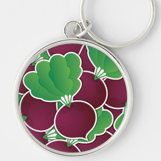 Funky beet sleutelhanger (Voorkant)