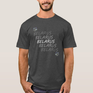Funky Belarus Беларусь Korenbloem T-Shirt Top