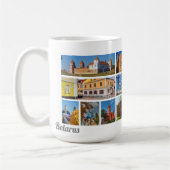 Funky Belarus Architecture Collage Mok Cup (Links)