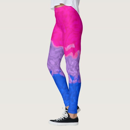 Funky Bi Pride Flag Leggings (Links)