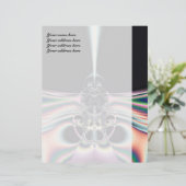 Funky Bird Briefpapier Gepersonaliseerd Briefhoofd (Staand voorkant)