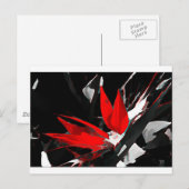 Funky Bird of Paradise Briefkaart (Voorkant / Achterkant)