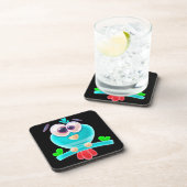 Funky Birdie Chill Coaster Bier Onderzetter (Rechterzijde)