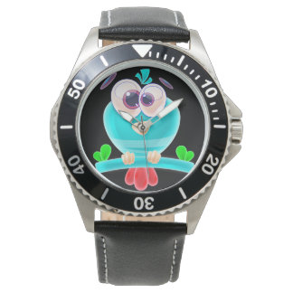Funky Birdie Tijdhorloge Horloge