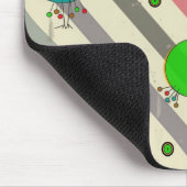Funky Birds Striped Mousepad Muismat (Hoek)