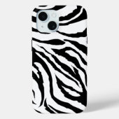 Funky Black and White Zebra Print | Telefonische k Case-Mate iPhone Case (Achterkant)