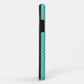 Funky Black en Blue Patronen op maat Case-Mate iPhone Case (Achterkant/rechts)