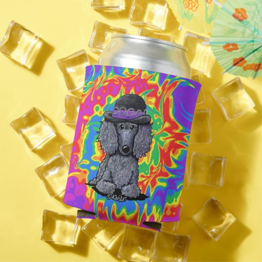 Funky Black Poodle Blikjeskoeler (Insitu Zomer)