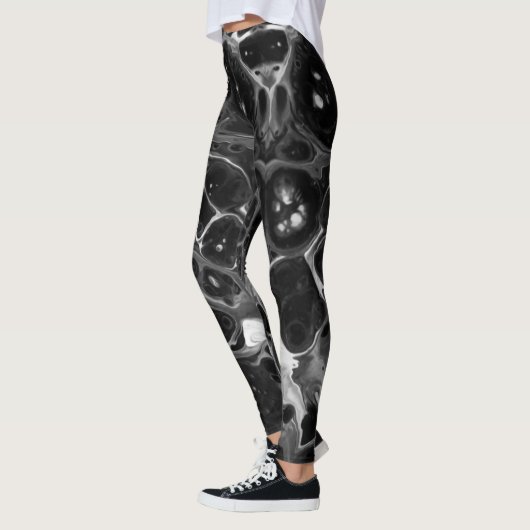 Funky Black & White Leggings (Links)