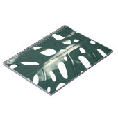 Funky Bleek Green Swiss Cheese Plant Notitieboek (Linkerzijde)