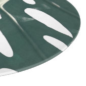 Funky Bleek Green Swiss Cheese Plant Snijplank (Hoek)