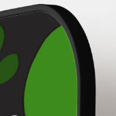 Funky bloemen op pickleball-paddle pickleball paddle (Links Detail)
