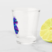 Funky Blue Butterfly Shot glass Shot Glas (Rechts)