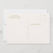 Funky Blue Roze Vrede en liefde Foto Kerstmis Kaart (Achterkant)