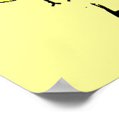 Funky Boerderij Honey Bee Kinder Square Poster (Hoek)