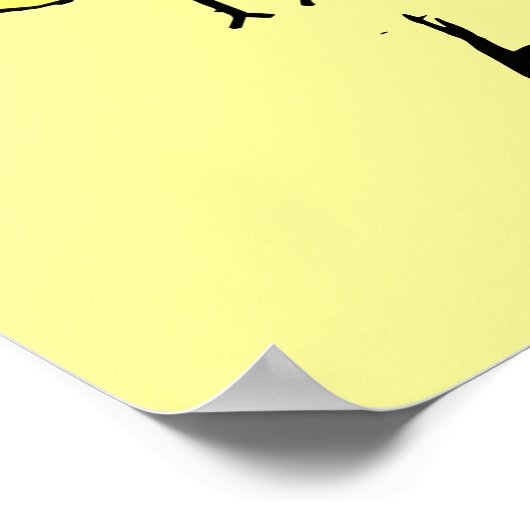 Funky Boerderij Honey Bee Kinder Square Poster (Hoek)