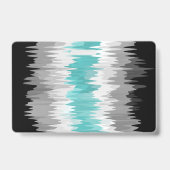 Funky Boho Aanpasbare Libramannelijke Pride Vlag Badge (Achterkant)