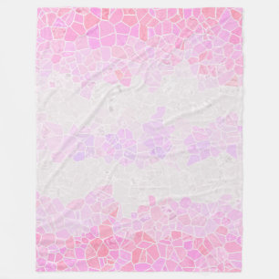 Funky Boho Abstract Mozaïek Pomoseksuele Vlag Fleece Deken