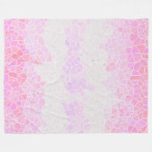 Funky Boho Abstract Mozaïek Pomoseksuele Vlag Fleece Deken (Voorkant (Horizontaal))