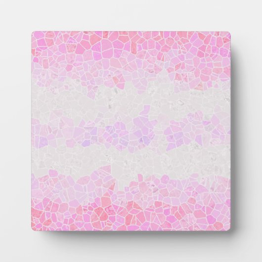 Funky Boho Abstract Mozaïek Pomoseksuele Vlag Fotoplaat (Voorkant)